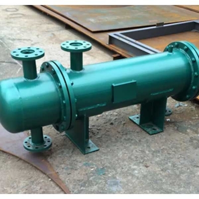 螺線形の二重管シートの熱交換器4.0m3/H 8.0m3/Hの管状のコンデンサー