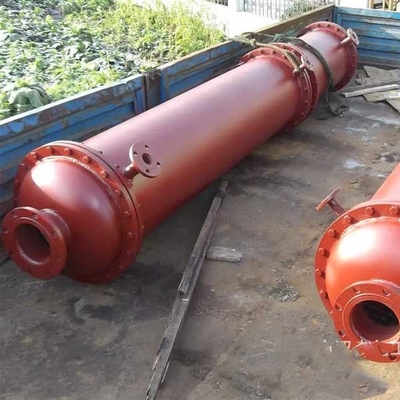 空気の貝および管の熱交換器U字型DN80