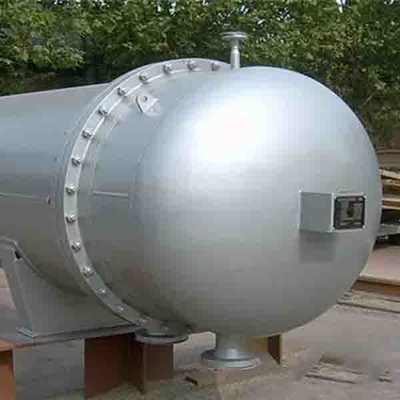 50度の管形熱交換器