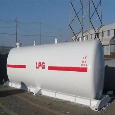 100m3は石油の容器LPGのガス貯蔵 タンクAutogasの場所タンクを溶かした