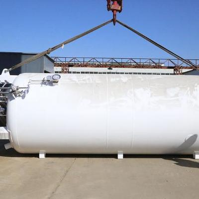 5〜100m3の冷凍化学薬品貯蔵タンク