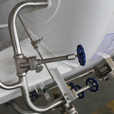 ASME インダストリアルステンレス 液体 低温貯蔵タンク