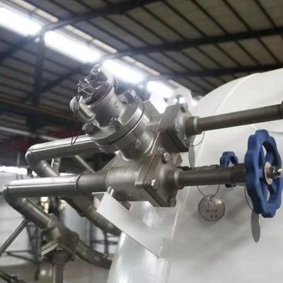 10000L、20000L、および30000Lの極低温貯蔵タンク 8バール、16バール、および23バールタンク