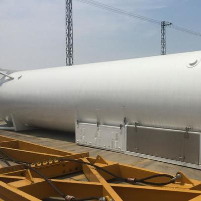 50 M³ 8 Bar Cryogenic Liquid Storage Tank For Filling Gas Oxygen Cylinders