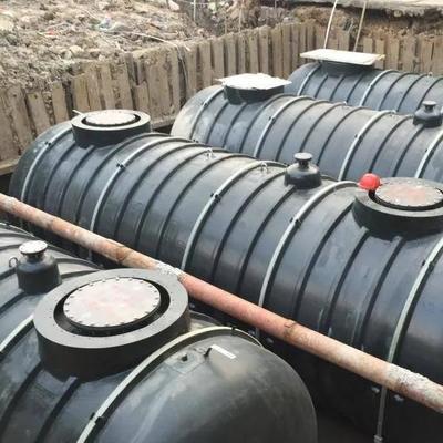 5-50 m3 の地下ガソリン燃料油貯蔵タンク