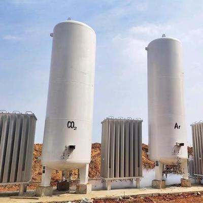 LNG用50m³極低温貯蔵タンク、-196℃～40℃、ASME認証