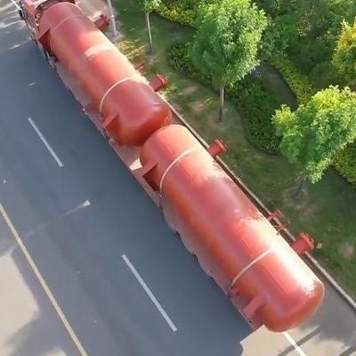 酸素、窒素、アルゴン用 5～200m3 容量の極低温貯蔵タンク