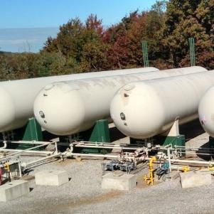 10m3 垂直型極低温液体酸素貯蔵タンク 1.6MPa 304ステンレス鋼