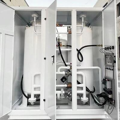 高純度・高流量 PSA 窒素ガス発生装置（ステンレス鋼製）