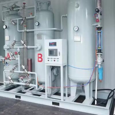 ガラス製造用99.999%高純度90Nm3/hr PSA窒素発生装置