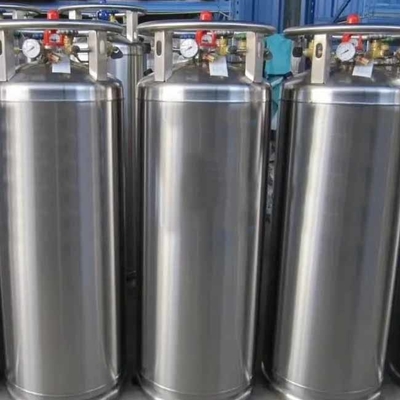 液化天然ガス175リットルの低温学のDewarシリンダー1.4MPa液体窒素タンク圧力建物