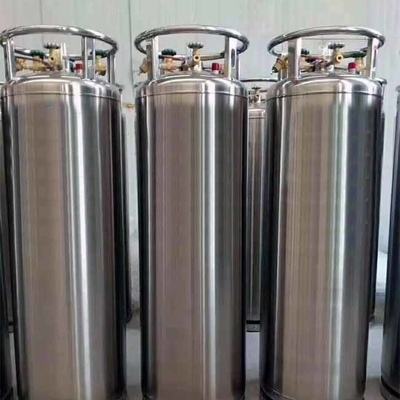 180リットルの低温学のDewarシリンダーは絶縁されたアルゴンのびんの液体酸素を溶接した
