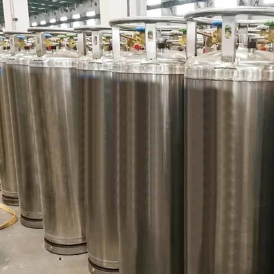 180リットルの低温学のDewarシリンダーは絶縁されたアルゴンのびんの液体酸素を溶接した