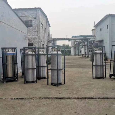 175L低温学のDewarシリンダー1.37mpa 2.3mpa酸素タンク