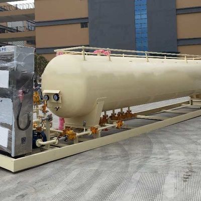 Q370R 5m3 LPGシリンダー給油所2の満ちるスケール2ポンプ