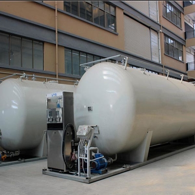 スキッドによって取付けられるLPG Autogasの場所2.5mpaの50000リットルLPGのスキッドの給油所