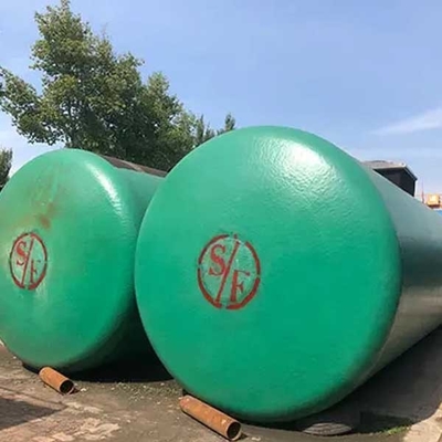 産業ガラス繊維の油井は50000L SFの倍の壁30cbmをタンクに入れ