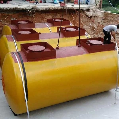 3000L Q235の鋼鉄バルク石油貯蔵タンク、42000l倍の壁のバルク オイル タンク