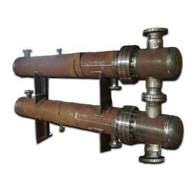 7.5kw二重管シートの熱交換器0.8-2.0mmの蒸気のコンデンサー