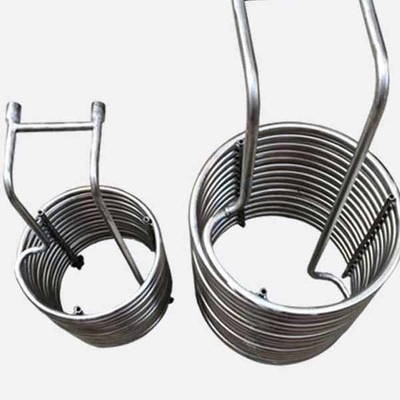 200度のステンレス鋼のコイルの熱交換器0.4mpa 0.5mpa
