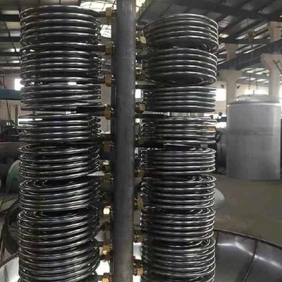 銅の鋼鉄Finnedコイルの熱交換器200v 1.6MPa