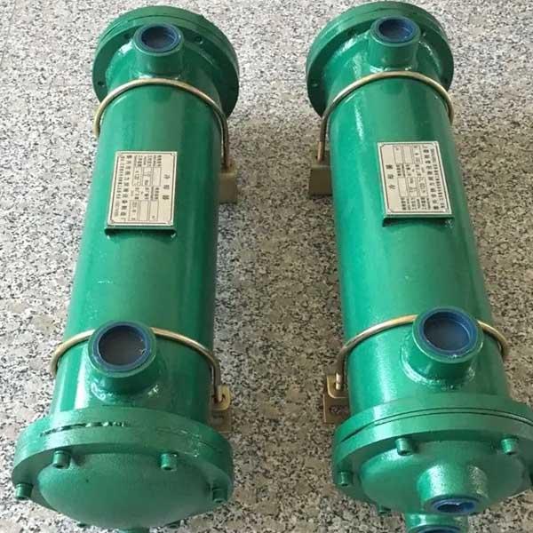 二重管シートの熱交換器