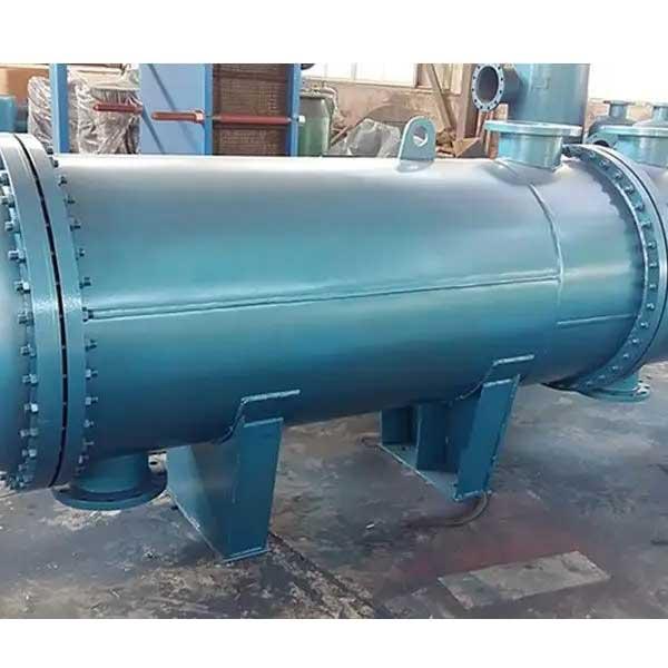 二重管シートの熱交換器